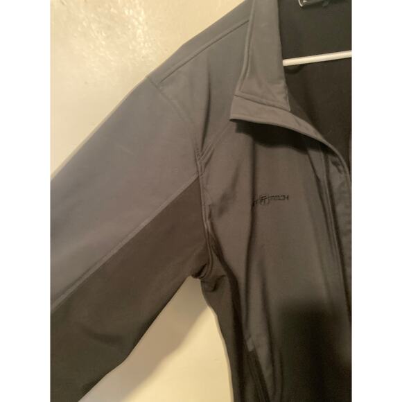 Sharp Looking Carbon Black Free Tech Jacket XL 46-48 Polyester/ Spandex no hood - Picture 7 of 9